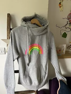 Buy Women’s Neon Marl Rainbow Hoodie Size Small • 25£