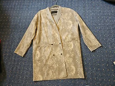 Buy Coster Copenhagen Snake Print Jacket Coat. Size 36. S M. • 16£
