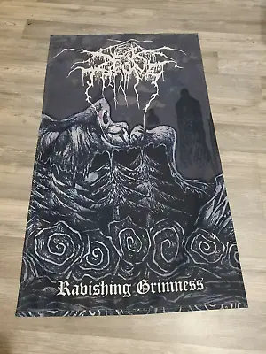 Buy Darkthrone Flag Flagge Poster Death Black Metal Watain Dimmu Borgir 666 • 25.69£