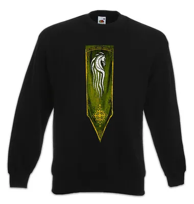 Buy Horse Banner I Sweatshirt Pullover Lord Riders Of The Rohan Rings Flag Symbol • 34.74£