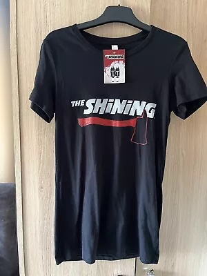 Buy New With Tags The Shining Ladies Fitted T-shirt Black Horror Axe Graphic Front • 9.99£