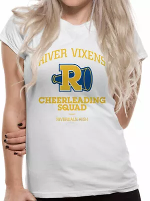 Buy Official Archie Comics - Riverdale River Vixens Cheerleading Squad White T-shirt • 14.99£