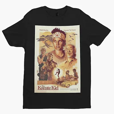 Buy Karate Kid Gold Poster T-Shirt - Retro - Movie - Film - TV - Cobra Kai Cool • 11.99£