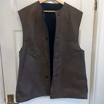 Buy Vintage Gpo Gilet Faux Leather Waistcoat Rare 40 • 45£