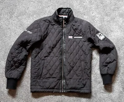 Buy  Madison  Mens Quilted Padded Jacket Coat Black Size Medium.  • 24.99£
