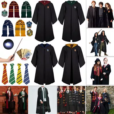 Buy UK World Book Day Harry Potter Gryffindor Ravenclaw Robe Cloak Tie Costume Wand • 10.55£