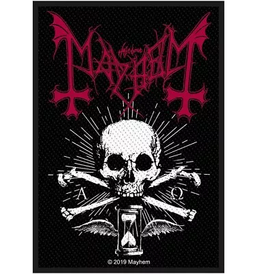 Buy Mayhem Alpha Omega Daemon Patch Official Black Metal Band Merch • 5.69£