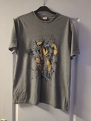 Buy Mens Grey Marvel Comics T Shirt Size Small From George • 2£