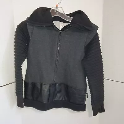 Buy Kids 7/8  Kylo Ren Full Zip Hooded Jacket Black • 16.07£