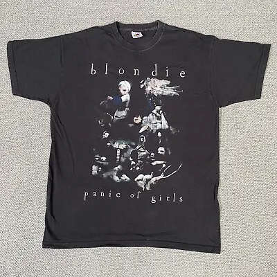 Buy BLONDIE T Shirt Mens Large Black Endangered Species Tour 2010 Short Sleeve • 12£