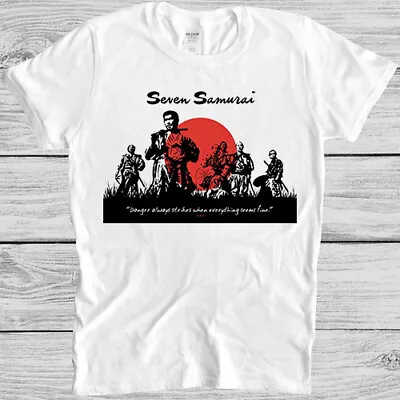 Buy Seven Samurai T Shirt 643 Akira Kurosawa Japanese Movie Gift Tee • 6.35£