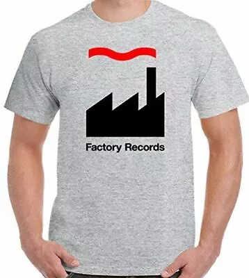 Buy Factory Records T-Shirt Mens Happy Mondays OMD James FAC51 The Hacienda FCP • 10.94£