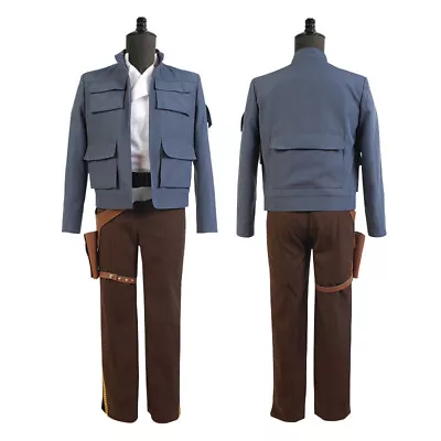 Buy Halloween Costume Star Wars Han Solo Cosplay Adult Jacket Uniform • 51.59£
