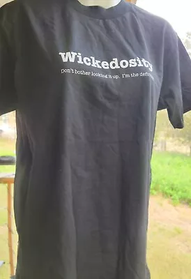 Buy Despair Wear Youth XL Black TShirt Wickedosity Dont Bother Looking It Up. Im The • 12.06£