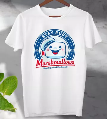 Buy Stay Puft T Shirt Marshmallow Ghostbusters 80s T Shirt  Unisex  Men's Ladies Top • 6.49£