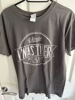 Buy The Vamps 2014 Tour Top Size M. I Was There Grey Top • 2.50£