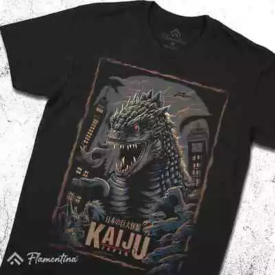 Buy Kaiju City Attack T-Shirt Horror Godzilla Kong Giant Japanese Monster King E195 • 11.99£