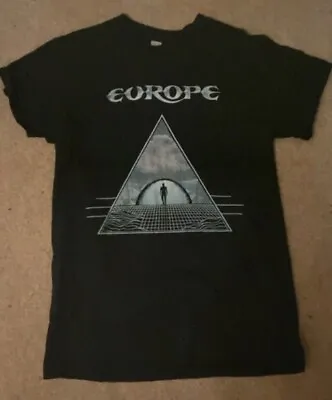Buy Europe T Shirt Rock Band Merch Tee Size Medium • 12£