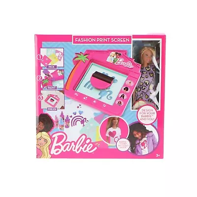 Buy Barbie Fashion Screen Print  Inc Doll,  Barbie T Shirt ,design For Your Doll • 19.95£