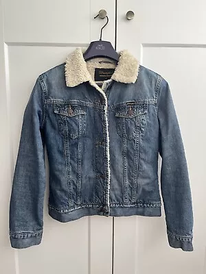 Buy Wrangler Fleece Lined Women’s Medium Denim Jacket • 9.99£