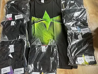 Buy X 6 Bring Me The Horizon Gradient Star Logo T Shirts Size XL Official 6 Colours • 80£