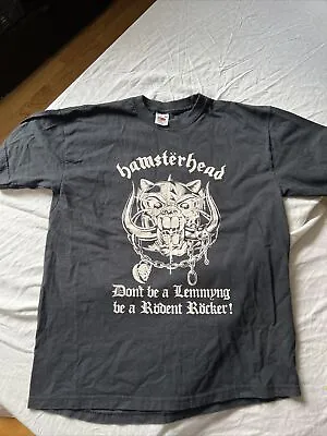 Buy Motörhead England Logo Tshirt Men's M Medium Music Rock Ironic (Hamsterhead) • 25£