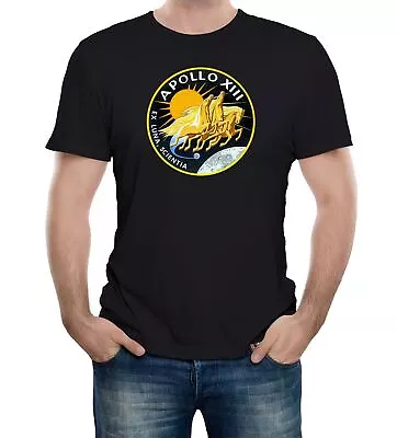 Buy Mens NASA Apollo 13 Mission Crew Badge Logo T-Shirt Space Science Cool • 12.99£