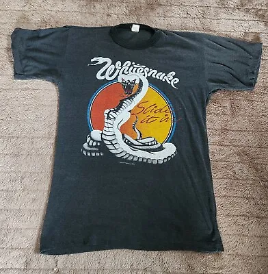 Buy Whitesnake, Slide It In 1984 Tour T Shirt • 40£