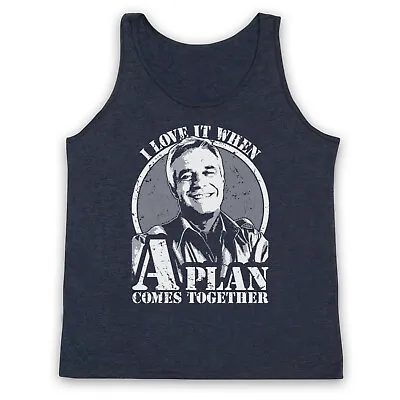 Buy A Team Hannibal I Love Unofficial Plan Comes Together Adults Vest Tank Top • 18.99£