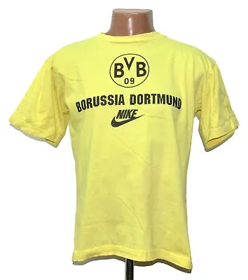 Buy Borussia Dortmund 1992/1993 Football Cotton Tee Shirt Jersey Nike Yxl Boys • 65.99£