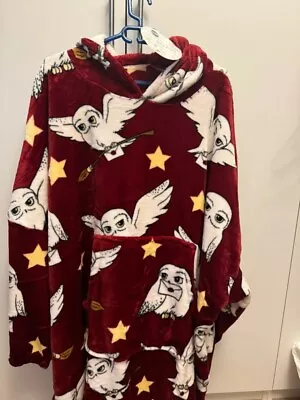 Buy Harry Potter Hedwig Owl SNUDDIE Hooded Oversized Blanket Hoodie Snoodie Oodie • 40£