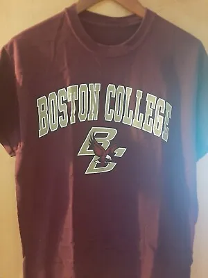 Buy Boston College T Shirt Claret , Size M #ncaa #CollegeFootball  • 10£