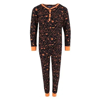 Buy New Grumpy & Gorgeous Girl's Spiderweb Pajama Set • 15.68£