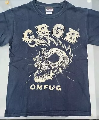 Buy Official CBGB T Shirt OMFUG Black Skull Mohawk Design SMALL  • 17.99£