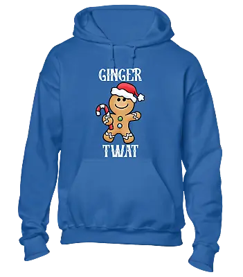 Buy Ginger Tw*t Hoody Hoodie Christmas Jumper Top Cool Funny Xmas Joke Santa Elf • 16.99£