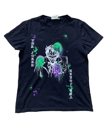 Buy DC Comics Originals The Joker T-shirt Size M Black Vintage Marvel Retro Gotham • 9.60£