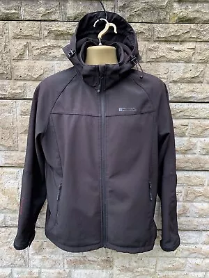Buy Mountain Warehouse Men's Softshell Jacket - Black - Excellent Condition UK M • 14.99£