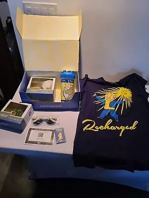 Buy Fallout Loot Crate Complete FO4 Scorcher Jun 2020 Photosynthetic T-shirt Size XL • 30.96£