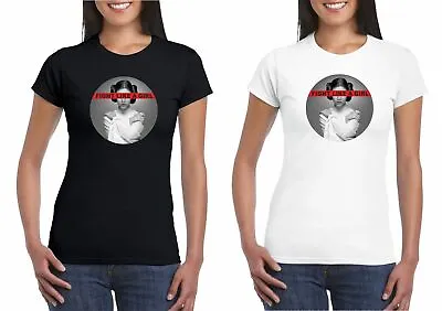 Buy Fight Like A Girl Princess Leia Feminist T-shirt Star Wars Feminism White/Black • 9.99£