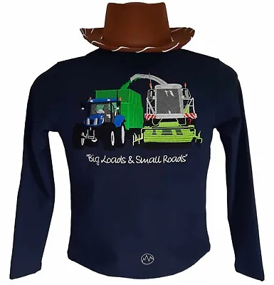 Buy Blue Tractor Softshell Jacket Red Green Farming Agriculture Holland Ferguson Top • 49.99£