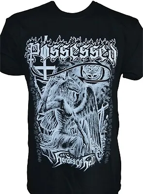 Buy POSSESSED - Hordes Of Hell - Gildan T-Shirt - L / Large - 167143 • 14.36£