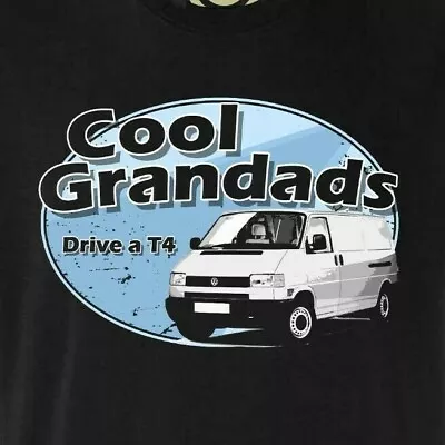Buy Cool Grandads Drive A T4 T-shirt Men's For The Volkswagen VW T4 Fan • 22.95£