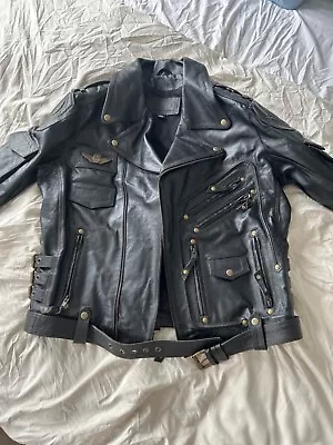 Buy Harley Davidson Leather Jacket Mens • 90£