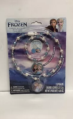 Buy Disney Frozen Lip Balm Jewelry Set Lip Balm Necklace & Bracelet Jewelry Frozen • 6.99£