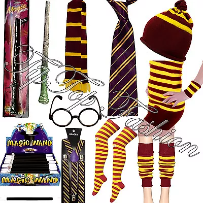 Buy New Mens Women Kids Harry Potter Gryffindor Hogwarts Fancy Dress Accessory • 6£