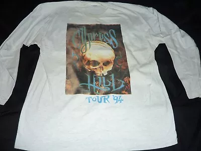 Buy Cypress Hill - 1994 Tour - Genuine Vintage Long Sleeved T-shirt Xl • 150£