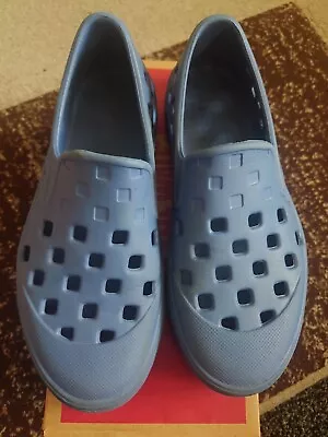 Buy VANS Boys Slip On Trk Shoes Navy Size UK 2.5 Used • 17£