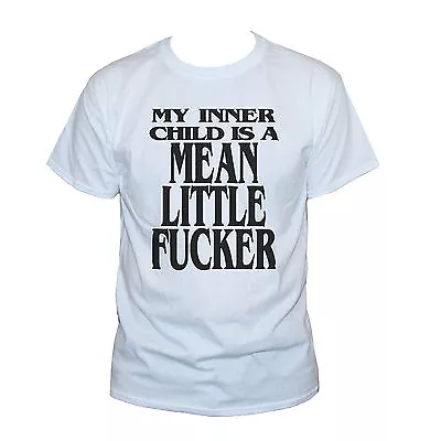 Buy Funny Rude Offensive T Shirt Inner Child Punk Rock Unusual Graphic Tee S-2XL • 13.05£