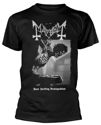 Buy Mayhem Pure F*cking Armageddon Black T-Shirt NEW OFFICIAL • 16.59£