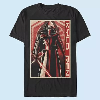 Buy Star Wars Dark Villain Organic Cotton Short Sleeve T-Shirt Black Medium 4838 • 9.99£